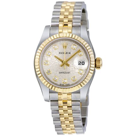 rolex 6197|Rolex lady Datejust silver bracelet.